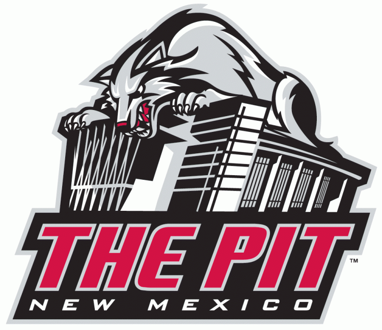 New Mexico Lobos 2009-Pres Stadium Logo DIY iron on transfer (heat transfer)